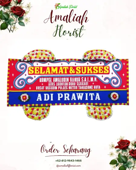 Papan Bunga Ucapan Selamat Pasiranji